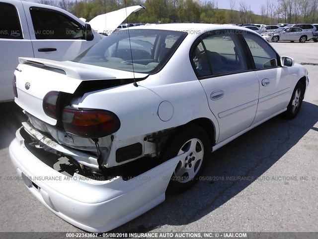 1G1NE52JX3M687665 - 2003 CHEVROLET MALIBU LS თეთრი ფოტო 4