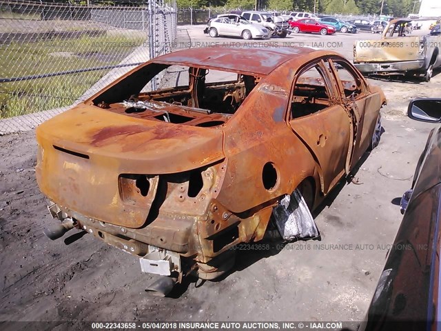 1G11H5SA2DF284744 - 2013 CHEVROLET MALIBU LTZ 灰色 照片 4