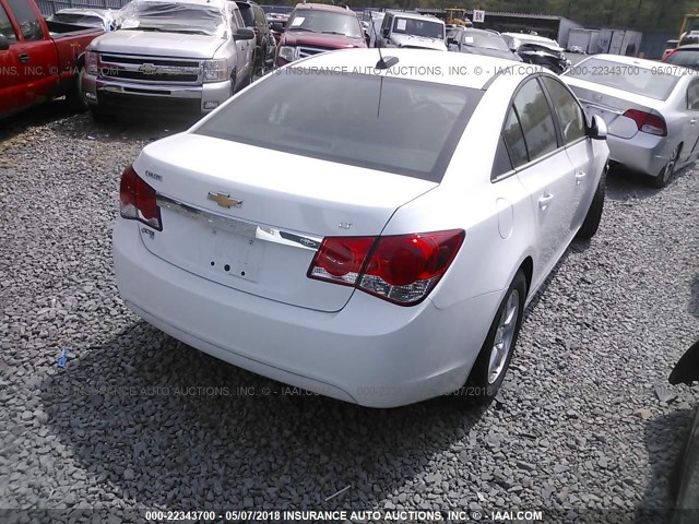 1G1PE5SB8G7195075 - 2016 CHEVROLET CRUZE LIMITED LT WHITE photo 4