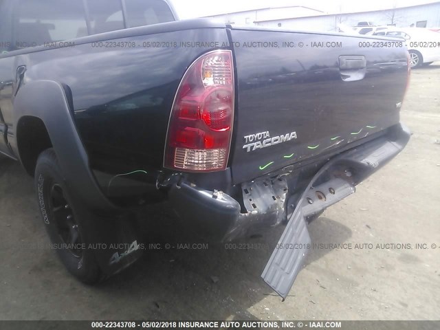 5TEUU42N37Z374702 - 2007 TOYOTA TACOMA ACCESS CAB Schwarz Foto 6