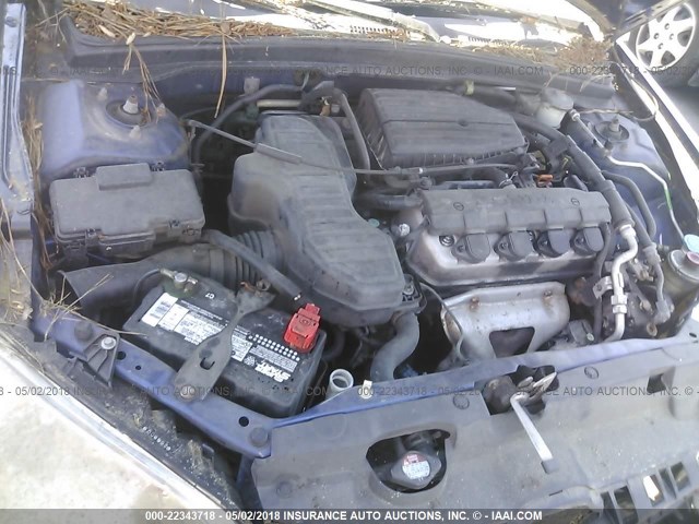 1HGES16365L005945 - 2005 HONDA CIVIC DX VP Mavi foto 10