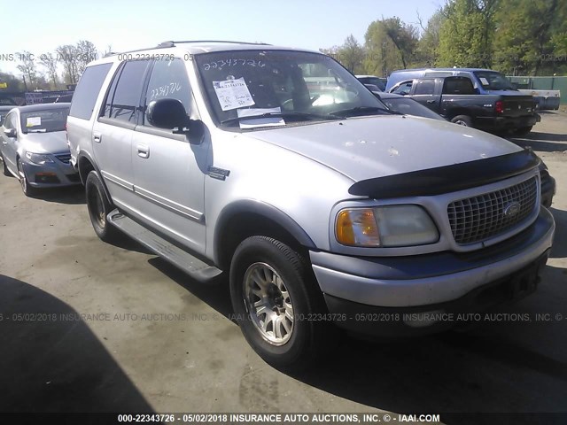 1FMPU16L81LA54460 - 2001 FORD EXPEDITION XLT ვერცხლისფერი ფოტო 1