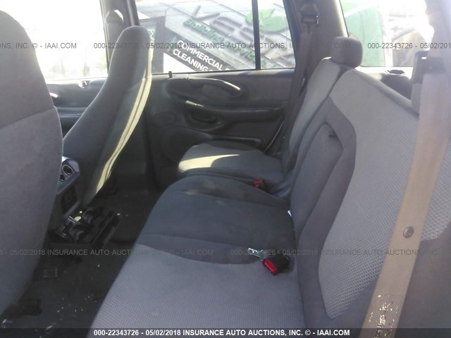 1FMPU16L81LA54460 - 2001 FORD EXPEDITION XLT ვერცხლისფერი ფოტო 8