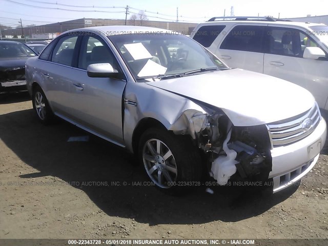 1FAHP24W48G118991 - 2008 FORD TAURUS SEL SILVER photo 1