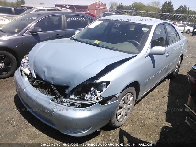 4T1BE32K96U670475 - 2006 TOYOTA CAMRY LE/XLE/SE Light Blue photo 2