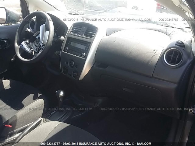 3N1CE2CP9HL377513 - 2017 NISSAN VERSA NOTE S/S PLUS/SV/SL/SR GRAY photo 5