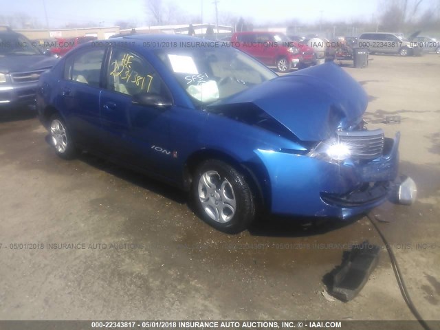 1G8AJ52F55Z128652 - 2005 SATURN ION LEVEL 2 BLUE photo 1