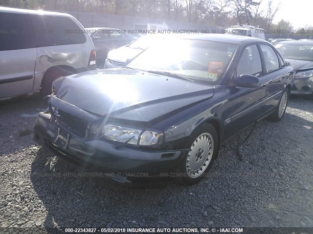 YV1TS94D711211534 - 2001 VOLVO S80 BLUE photo 2