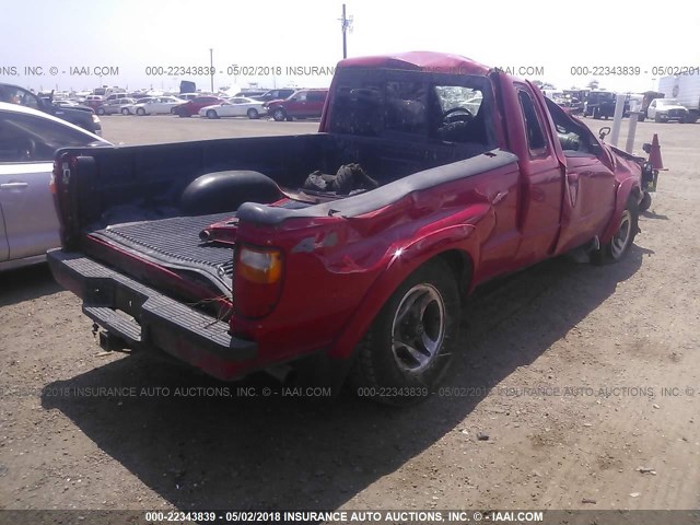 4F4ZR47E65PM00155 - 2005 MAZDA B4000 CAB PLUS RED photo 4