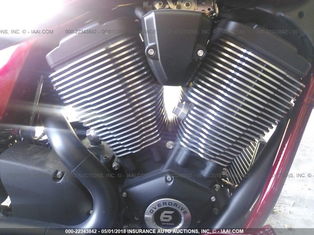 5VPGB36N6G3046939 - 2016 VICTORY MOTORCYCLES VEGAS Կարմիր լուսանկար 8