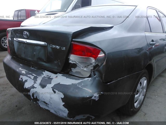 4T1BE32K33U772544 - 2003 TOYOTA CAMRY LE/XLE/SE მწვანე ფოტო 6