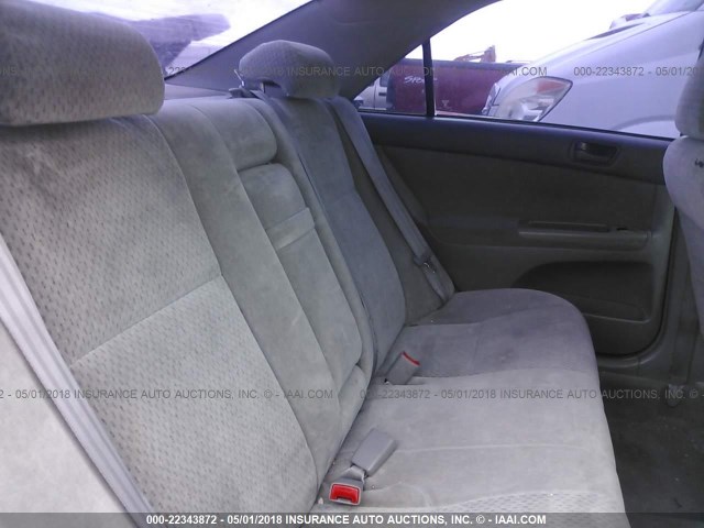 4T1BE32K33U772544 - 2003 TOYOTA CAMRY LE/XLE/SE მწვანე ფოტო 8