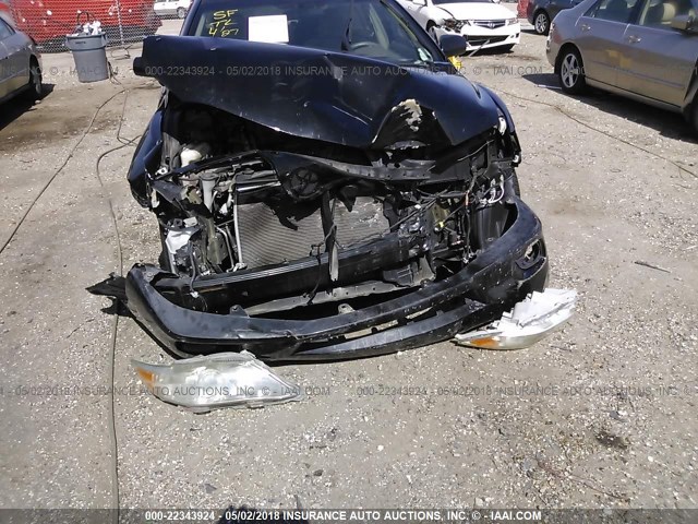 4T4BF3EK3BR210706 - 2011 TOYOTA CAMRY SE/LE/XLE BLACK photo 6