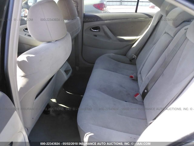 4T4BF3EK3BR210706 - 2011 TOYOTA CAMRY SE/LE/XLE BLACK photo 8