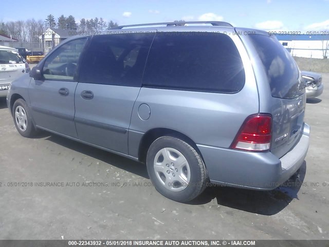 2FMZA51604BB08638 - 2004 FORD FREESTAR SE BLUE photo 3