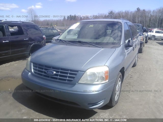 2FMZA51604BB08638 - 2004 FORD FREESTAR SE BLUE photo 6