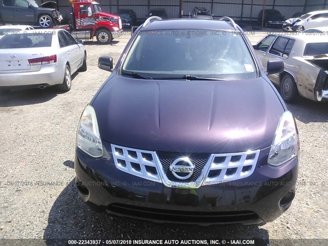 JN8AS5MV9BW267028 - 2011 NISSAN ROGUE S/SV/KROM PURPLE photo 6