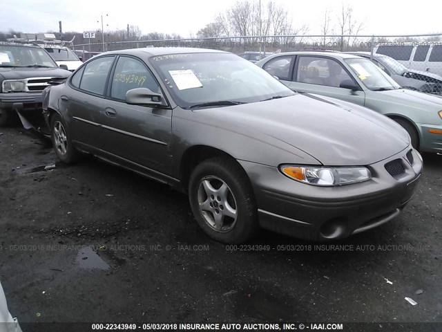 1G2WK52J21F250219 - 2001 PONTIAC GRAND PRIX SE 锡色 照片 1