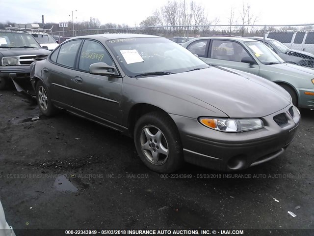 1G2WK52J21F250219 - 2001 PONTIAC GRAND PRIX SE Pewter photo 1