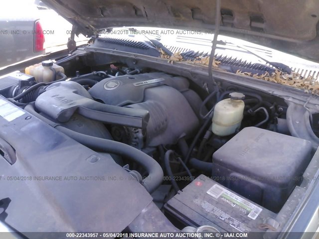 1GYEK63N32R104291 - 2002 CADILLAC ESCALADE LUXURY შავი ფოტო 10