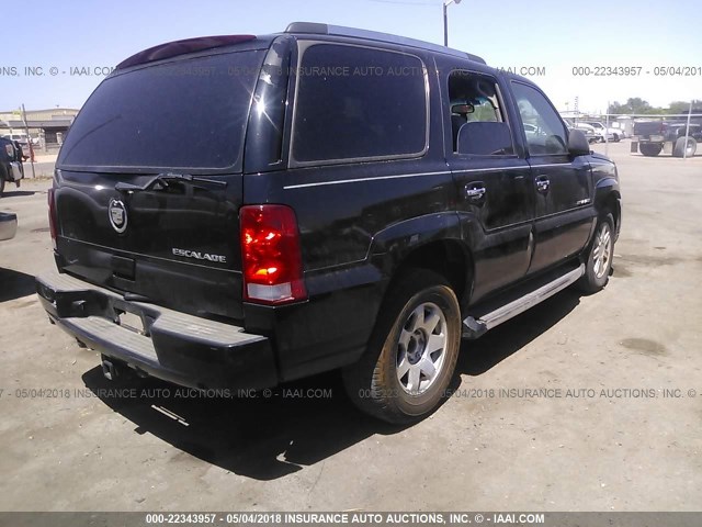 1GYEK63N32R104291 - 2002 CADILLAC ESCALADE LUXURY BLACK photo 4