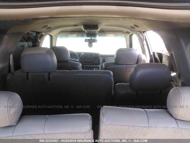 1GYEK63N32R104291 - 2002 CADILLAC ESCALADE LUXURY შავი ფოტო 8