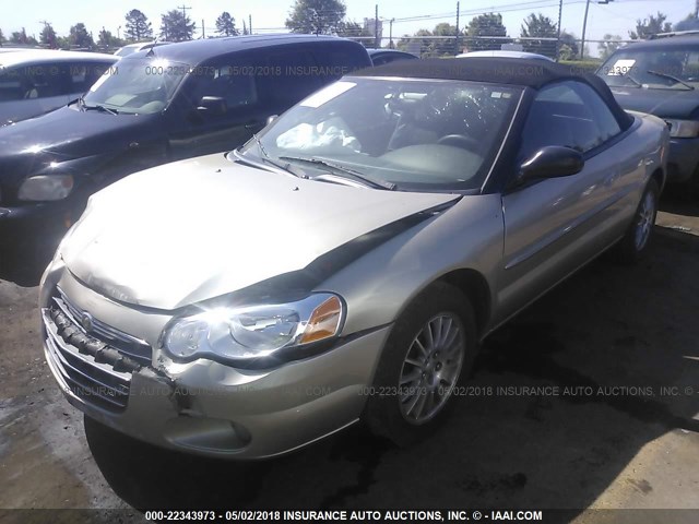 1C3EL55R26N115572 - 2006 CHRYSLER SEBRING TOURING GOLD photo 2