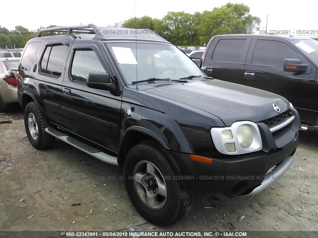 5N1ED28T53C683431 - 2003 NISSAN XTERRA XE/SE BLACK photo 1