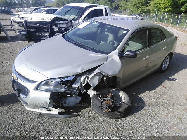 1G11B5SL9EF146459 - 2014 CHEVROLET MALIBU LS 棕色 照片 2