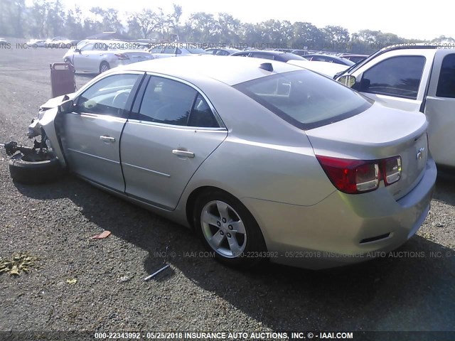 1G11B5SL9EF146459 - 2014 CHEVROLET MALIBU LS 棕色 照片 3
