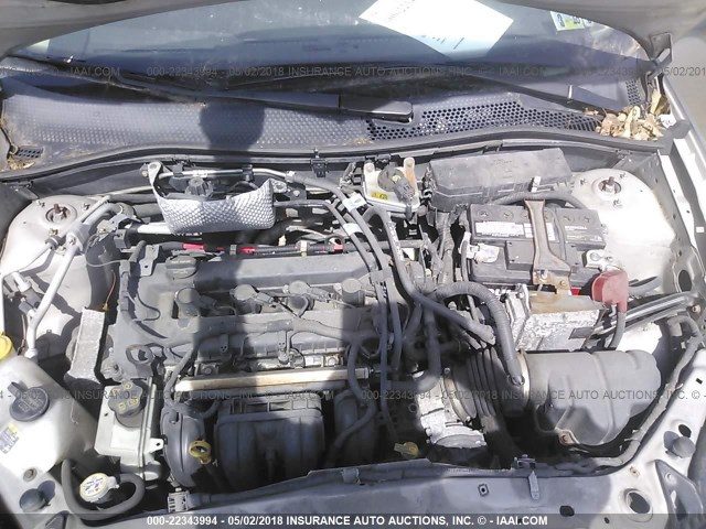 1FAHP35N38W147366 - 2008 FORD FOCUS SE/SEL/SES GRAY photo 10