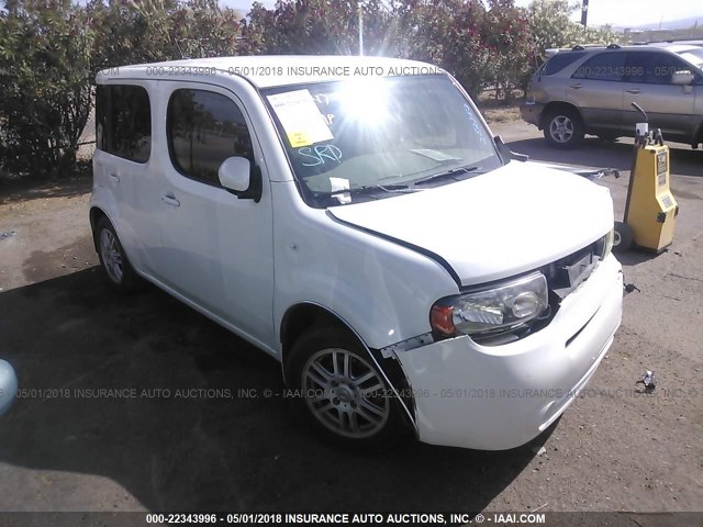 JN8AZ2KR7CT252353 - 2012 NISSAN CUBE S/SL/KROM WHITE photo 1