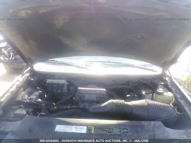 1FMFU16515LA49300 - 2005 FORD EXPEDITION XLT შავი ფოტო 10