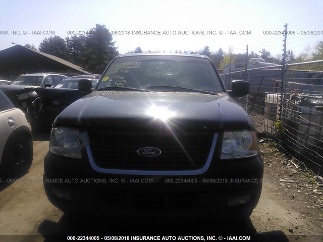1FMFU16515LA49300 - 2005 FORD EXPEDITION XLT შავი ფოტო 6