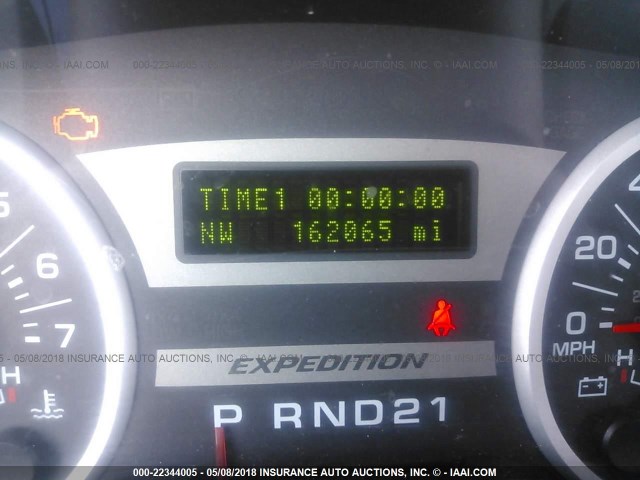 1FMFU16515LA49300 - 2005 FORD EXPEDITION XLT შავი ფოტო 7