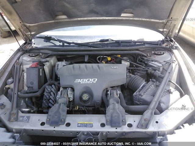 2G4WB55K221144230 - 2002 BUICK REGAL LS 棕色 照片 10