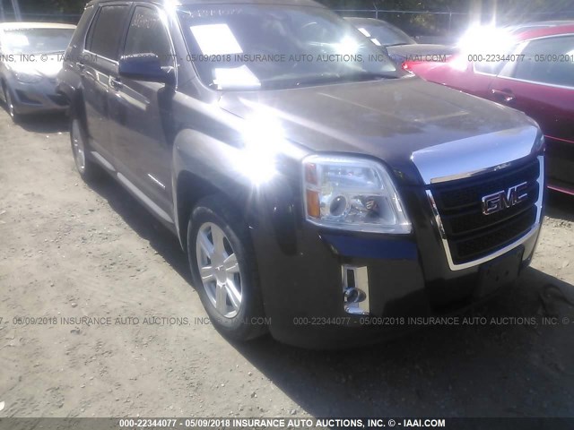 2GKFLWE38E6369179 - 2014 GMC TERRAIN SLE GRAY photo 1