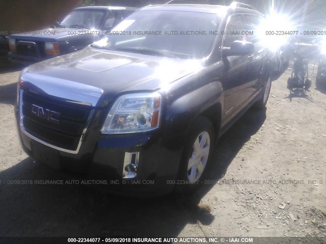 2GKFLWE38E6369179 - 2014 GMC TERRAIN SLE GRAY photo 2