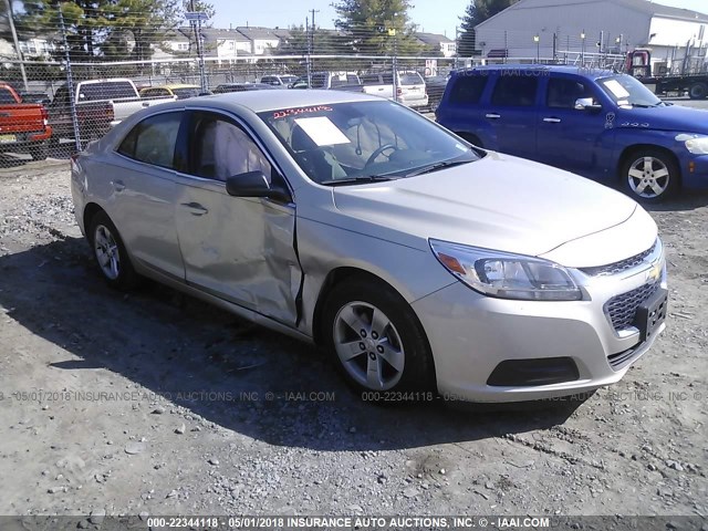 1G11B5SL2FF345256 - 2015 CHEVROLET MALIBU LS 棕色 照片 1