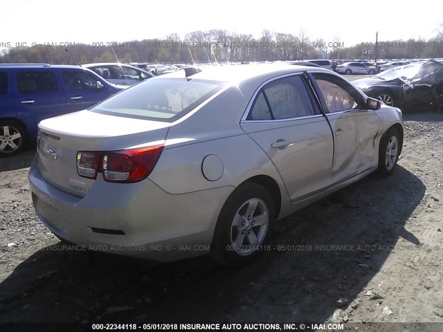 1G11B5SL2FF345256 - 2015 CHEVROLET MALIBU LS 棕色 照片 4