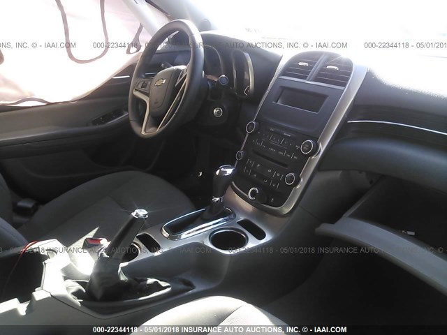 1G11B5SL2FF345256 - 2015 CHEVROLET MALIBU LS 棕色 照片 5