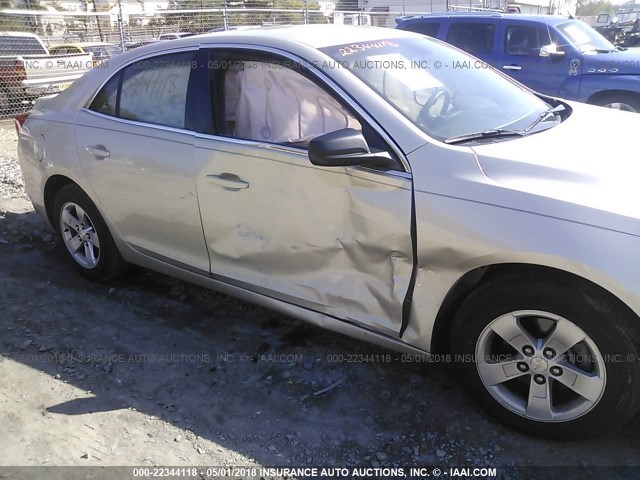 1G11B5SL2FF345256 - 2015 CHEVROLET MALIBU LS 棕色 照片 6