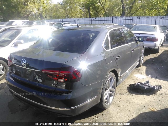 1VWDT7A36HC079398 - 2017 VOLKSWAGEN PASSAT R-LINE BLACK photo 4