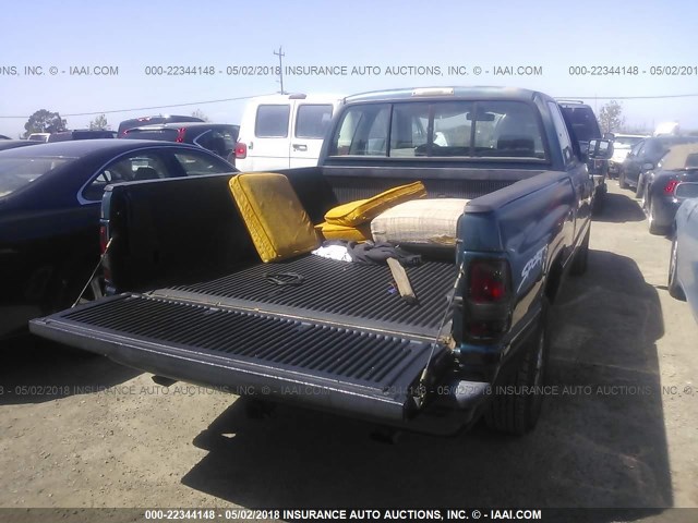 3B7HC13Y4TG123172 - 1996 DODGE RAM 1500 GREEN photo 4