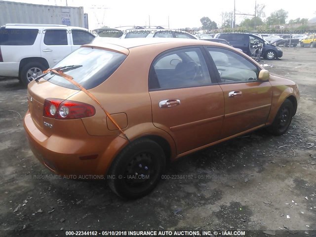 KL5JD66Z66K244790 - 2006 SUZUKI RENO ORANGE photo 4