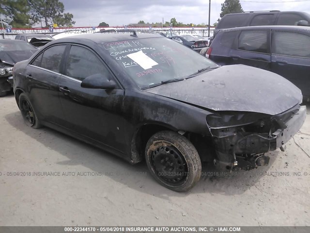 1G2ZJ57B194246588 - 2009 PONTIAC G6 BLACK photo 1