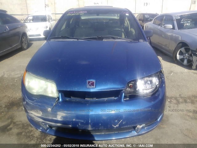 1G8AM12F65Z156752 - 2005 SATURN ION LEVEL 2 Mavi foto 6