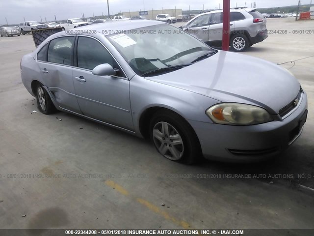 2G1WB58K669186836 - 2006 CHEVROLET IMPALA LS SILVER photo 1