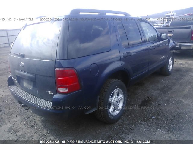 1FMZU73K95ZA56096 - 2005 FORD EXPLORER XLT/XLT SPORT/NBX BLUE photo 4