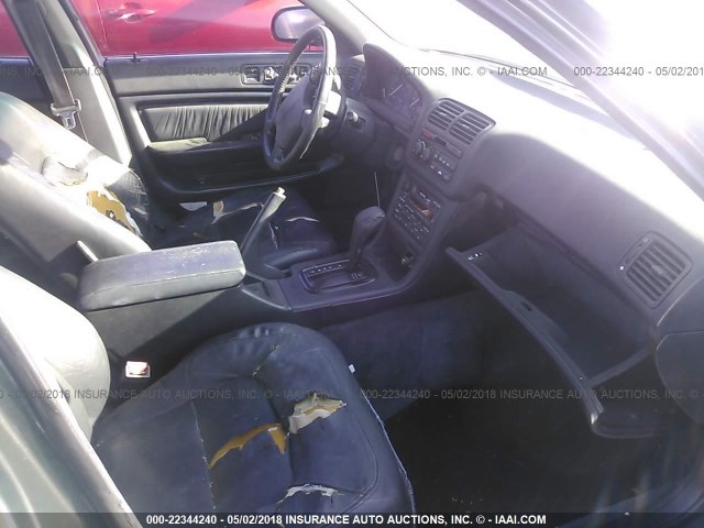 JH4KA7665MC025490 - 1991 ACURA LEGEND L GRAY photo 5